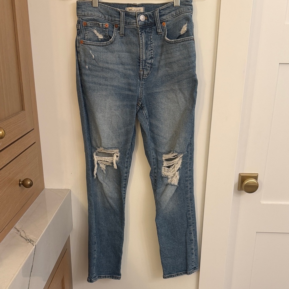 Madewell Perfect Vintage Distressed Jeans